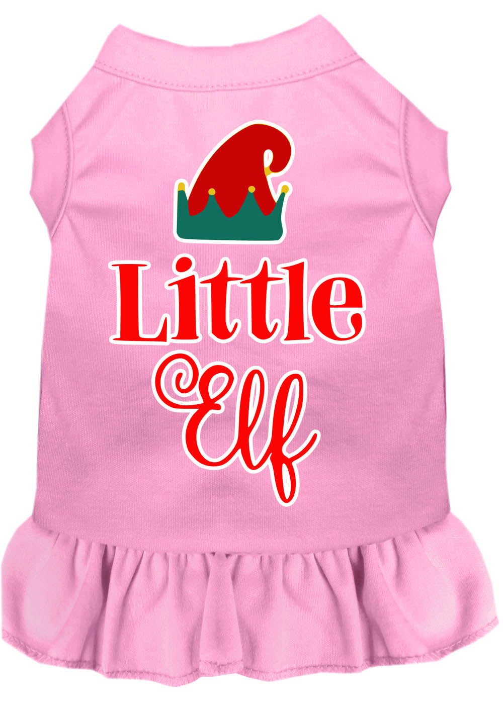 As You Wish Apparel – "Little Elf" Christmas Pet Dress