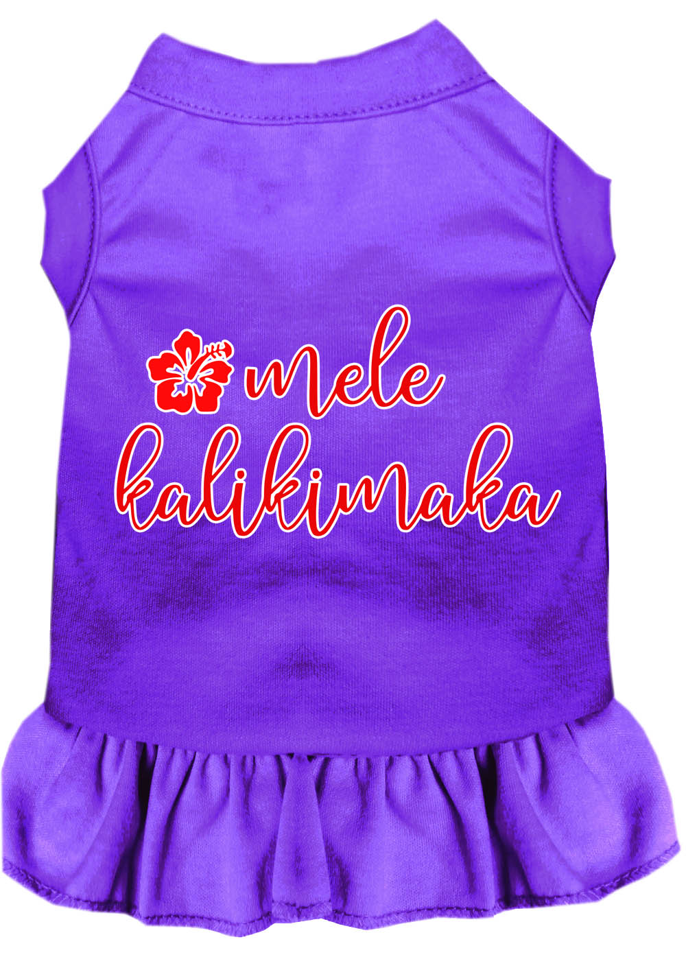 As You Wish Apparel – "Mele Kalikimaka" Christmas Pet Dress
