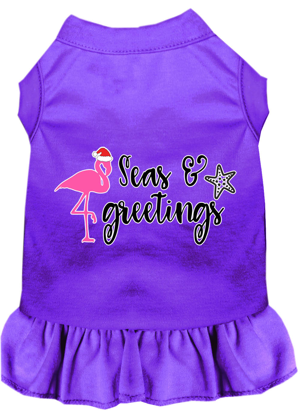 As You Wish Apparel – "Seas and Greetings" Christmas Pet Dress