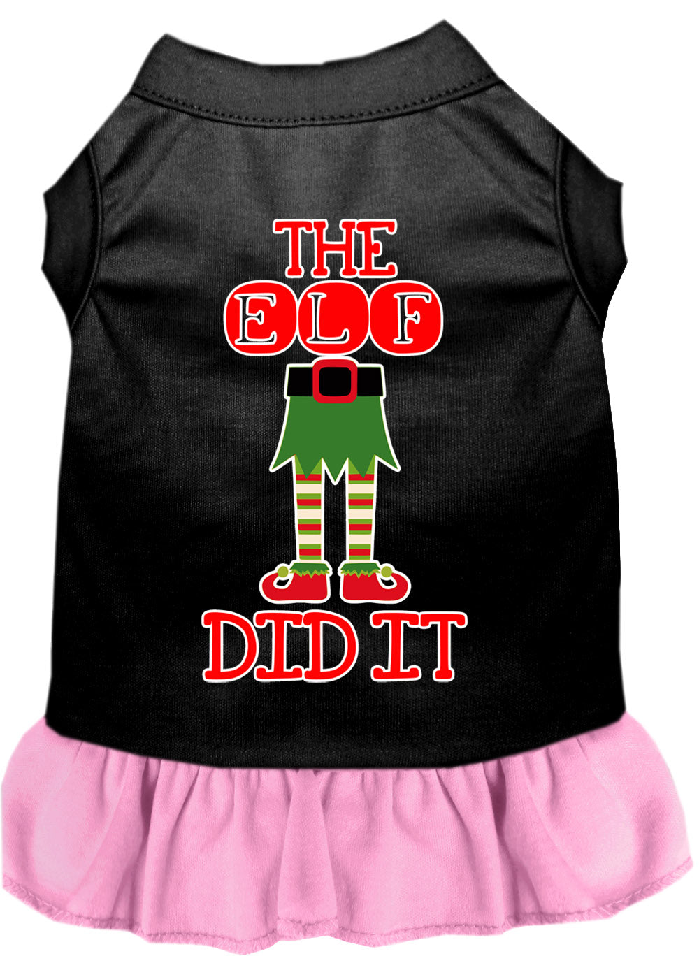As You Wish Apparel – "The Elf Did It" Christmas Pet Dress