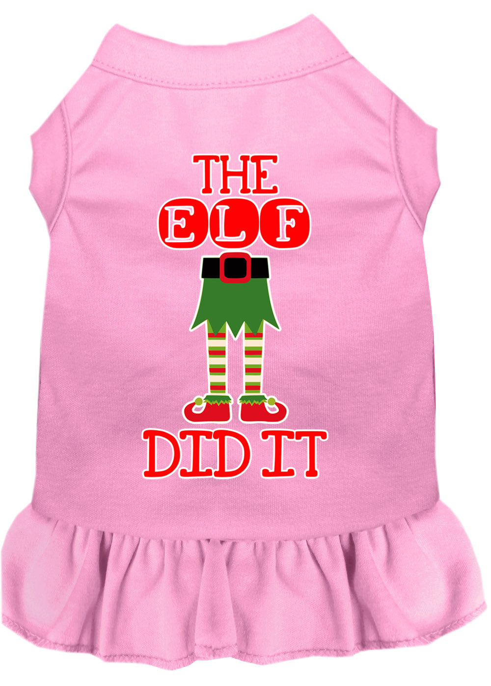 As You Wish Apparel – "The Elf Did It" Christmas Pet Dress