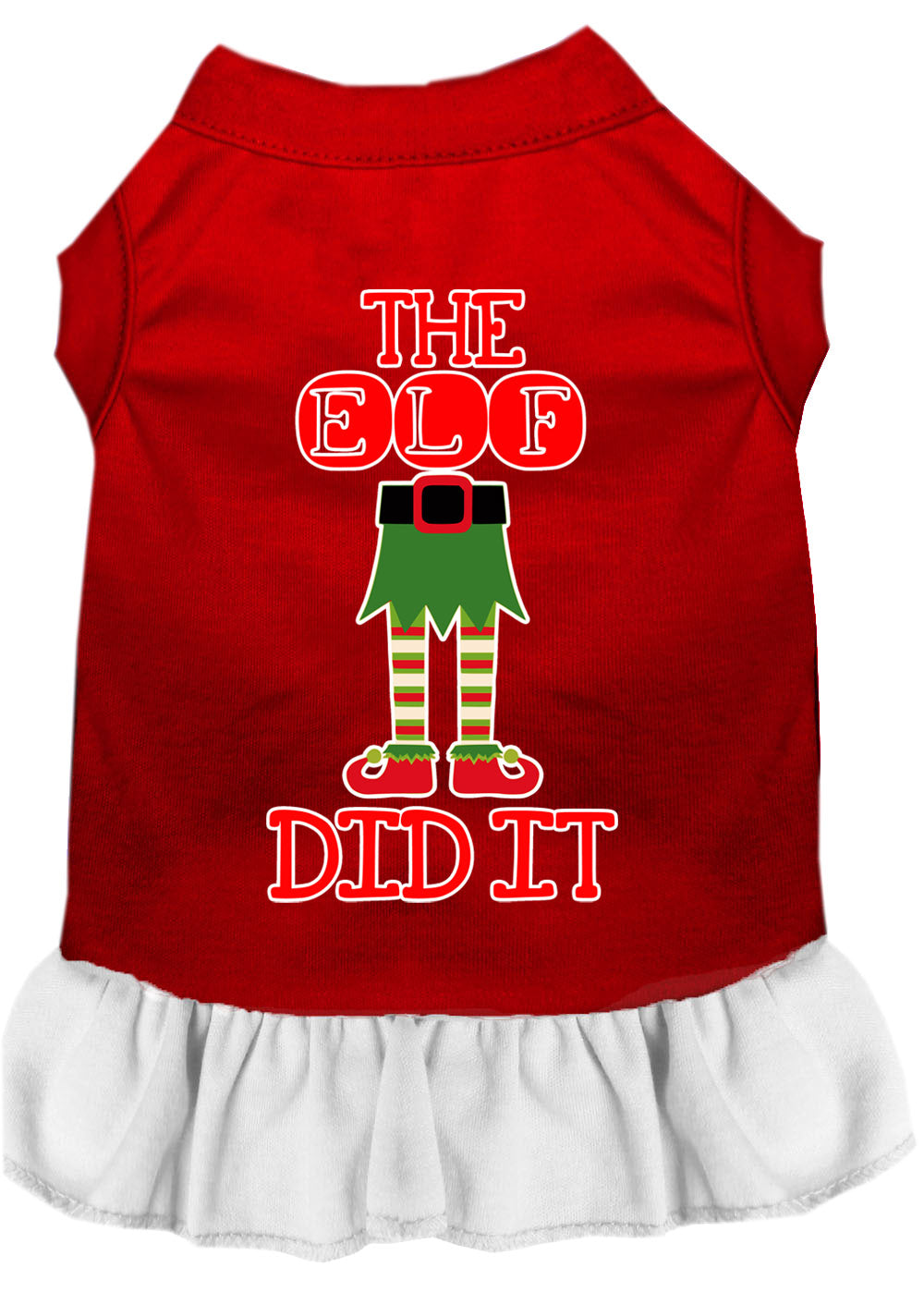 As You Wish Apparel – "The Elf Did It" Christmas Pet Dress