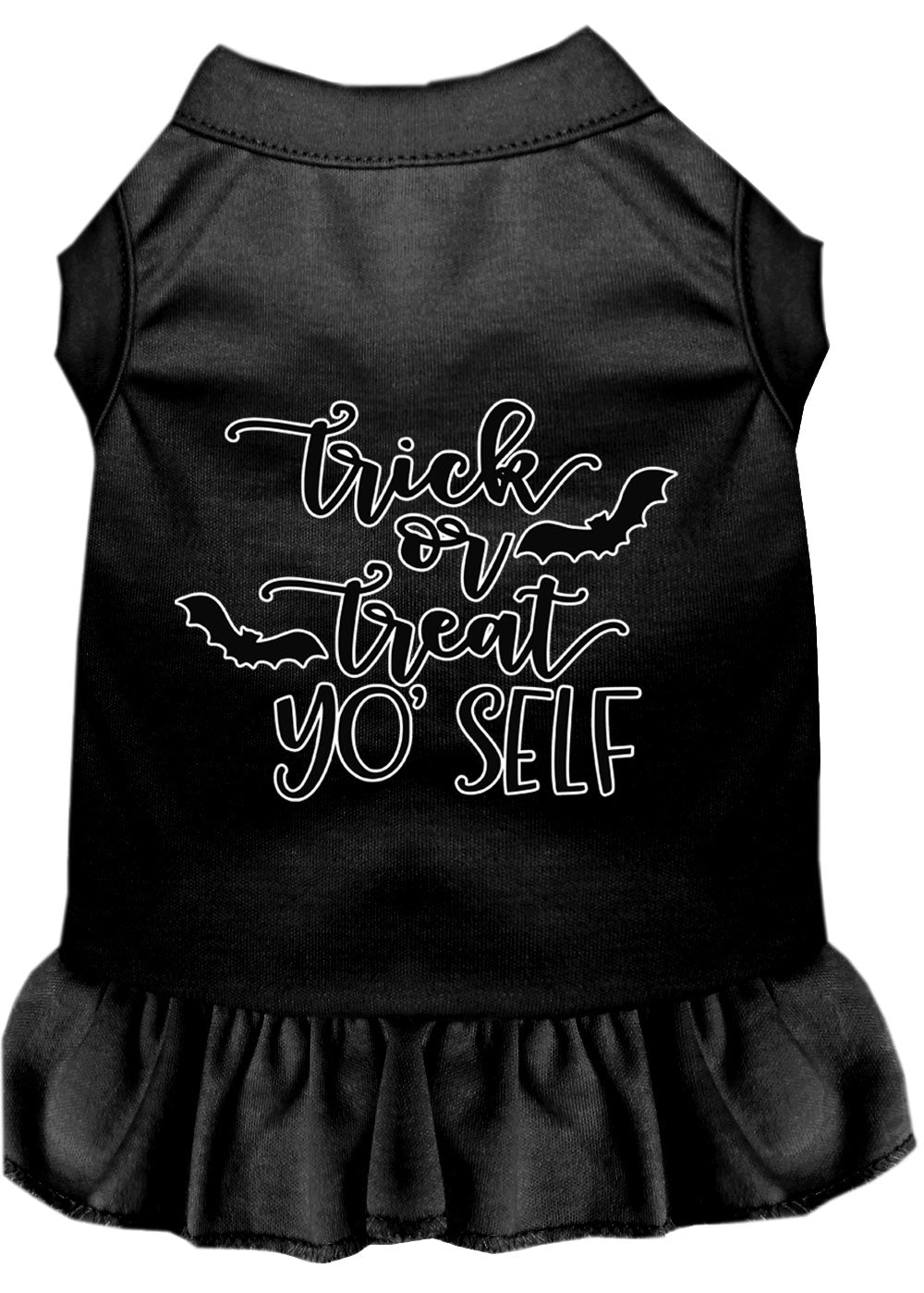 As You Wish Apparel – "Trick Or Treat Yo' Self" Halloween Pet Dress