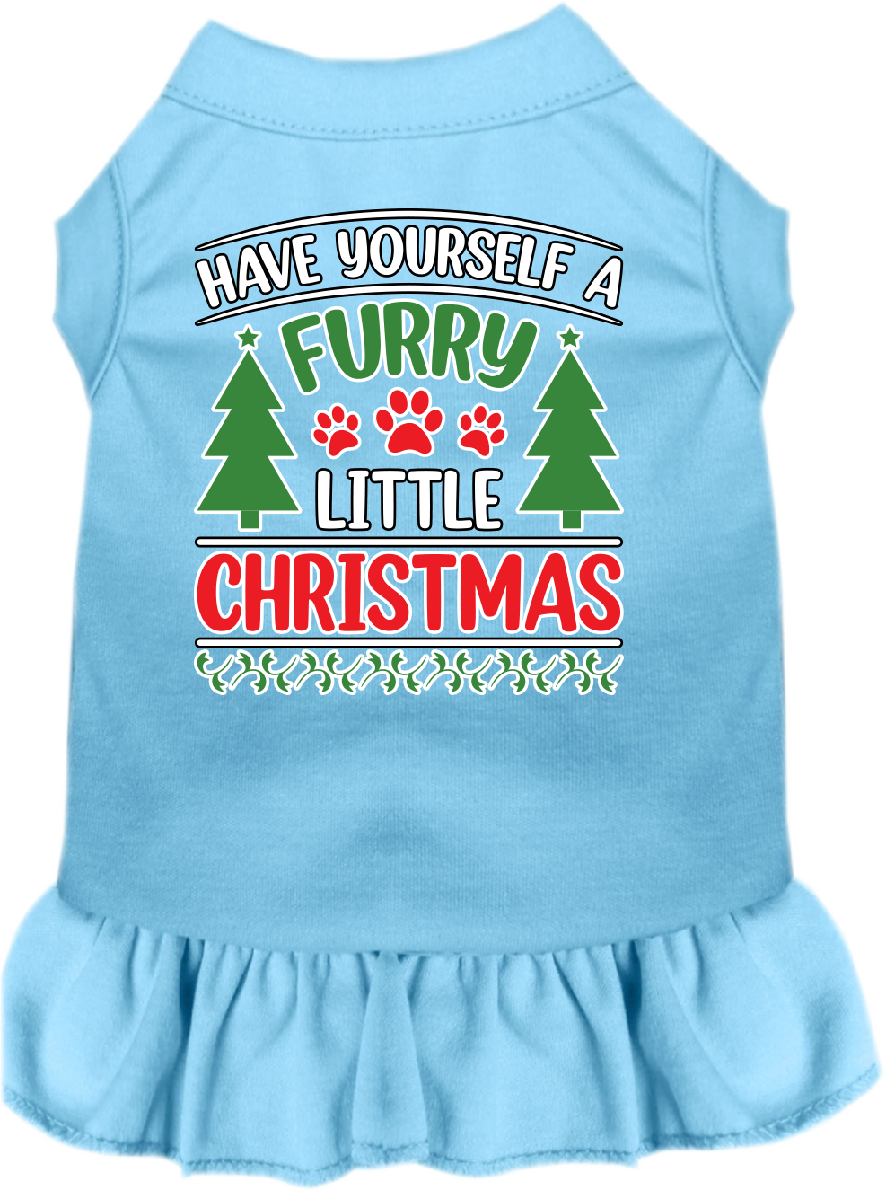 As You Wish Apparel – "Have Yourself A Furry Little Christmas" Pet Dress