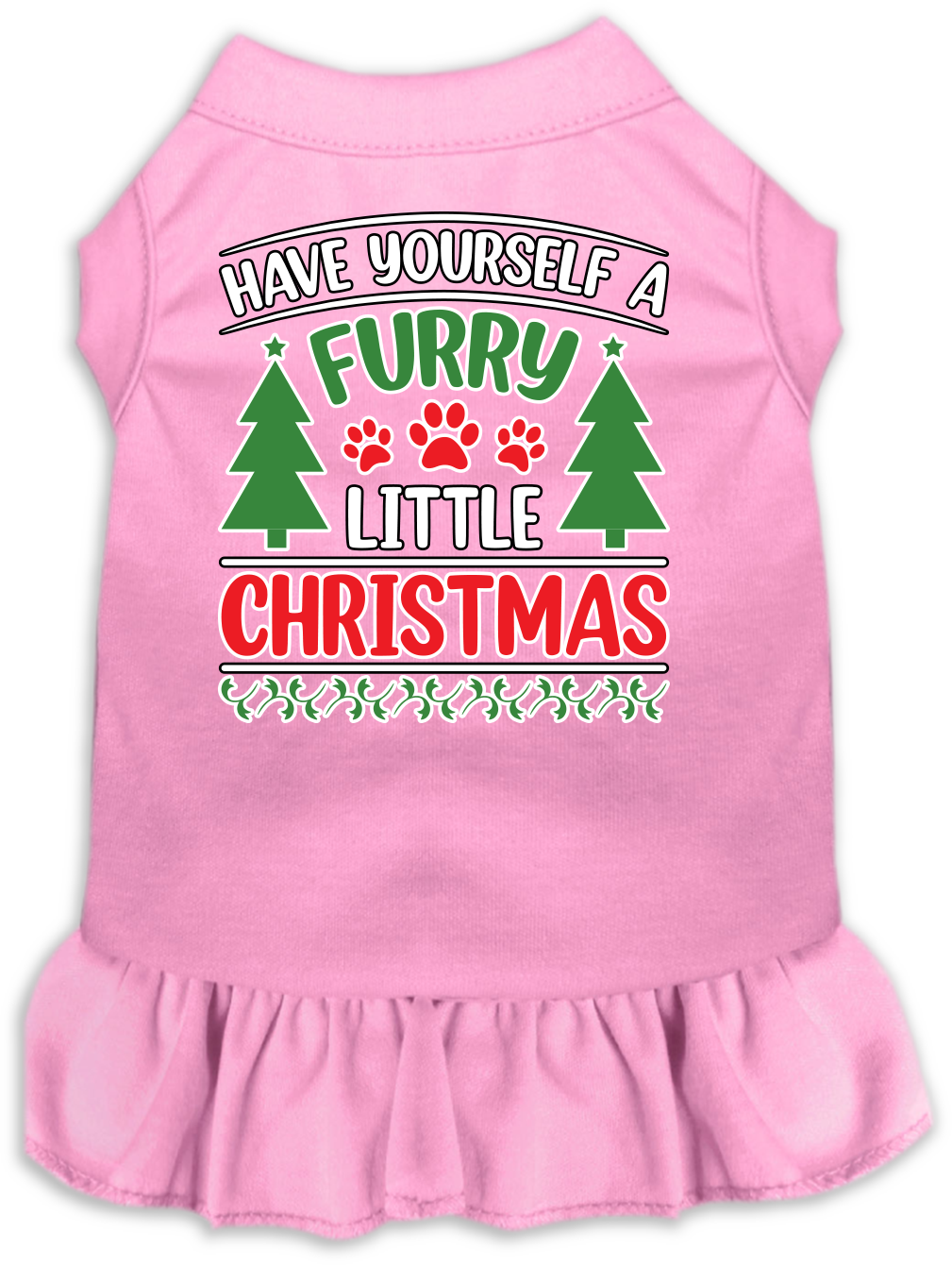 As You Wish Apparel – "Have Yourself A Furry Little Christmas" Pet Dress