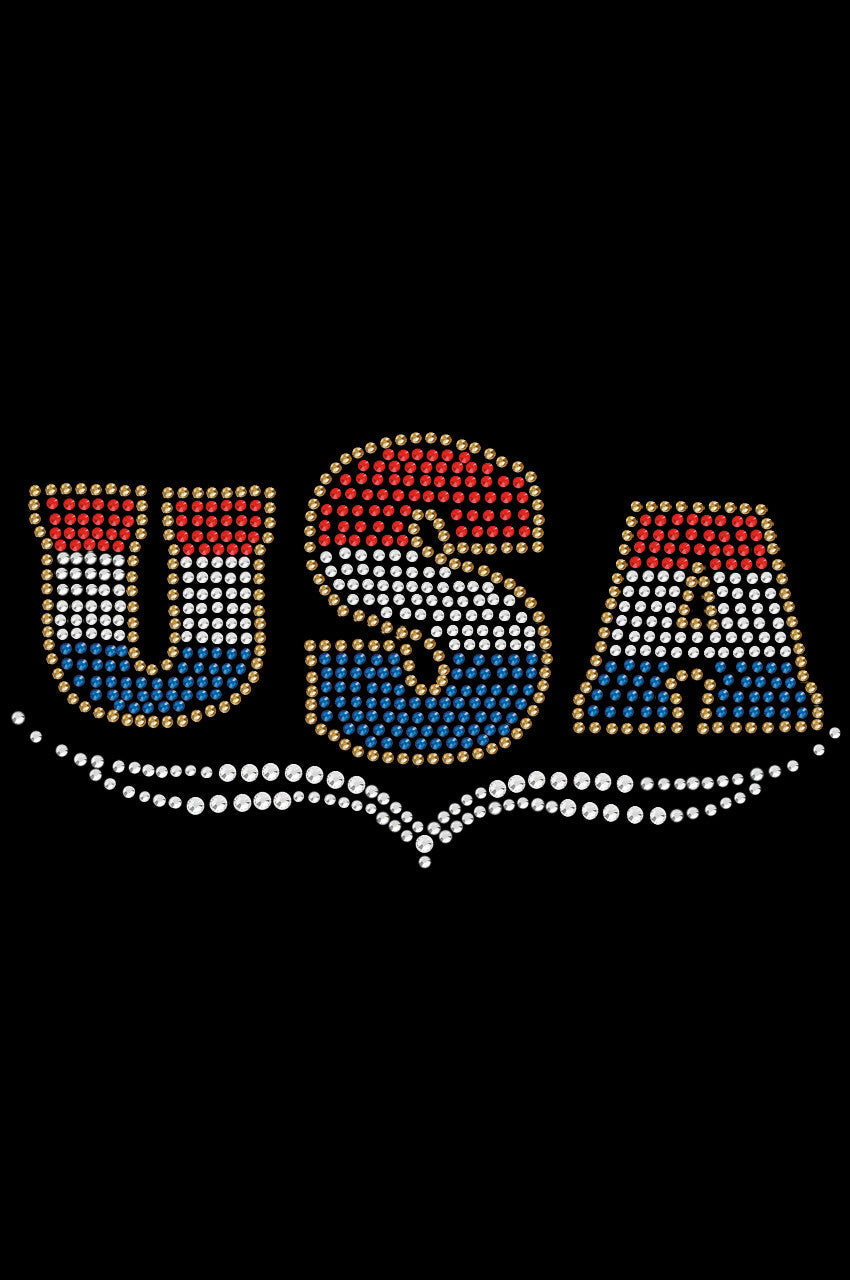 USA - Tricolor - Dog Tank