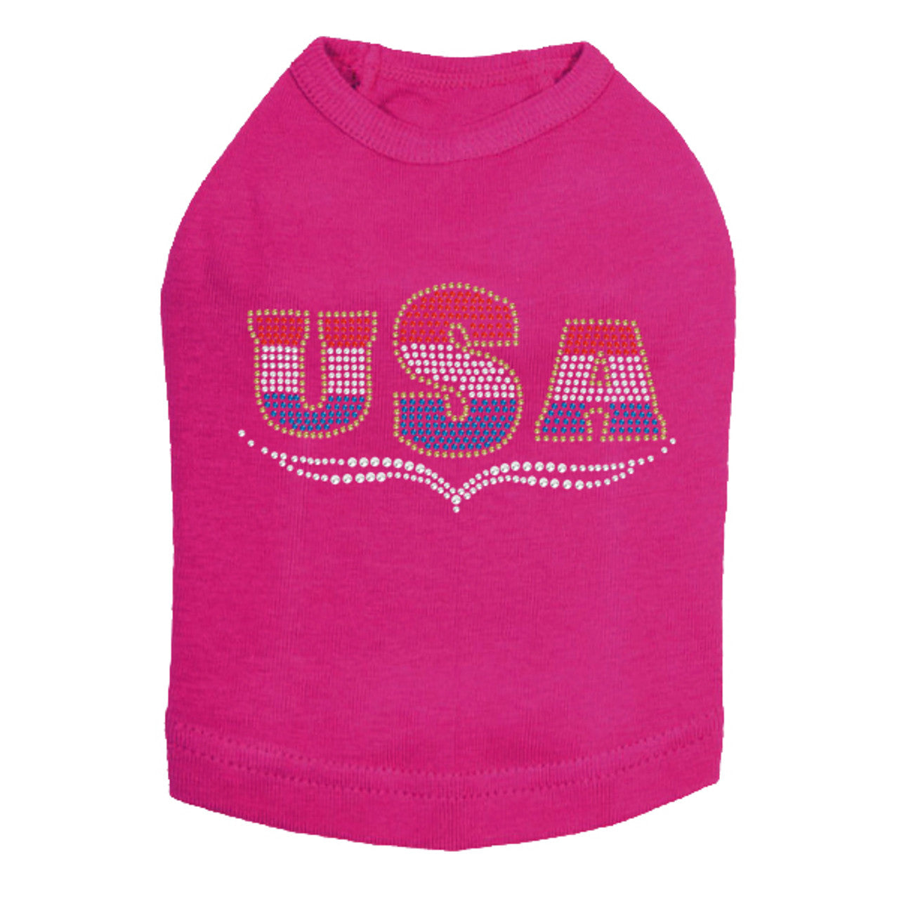 USA - Tricolor - Dog Tank