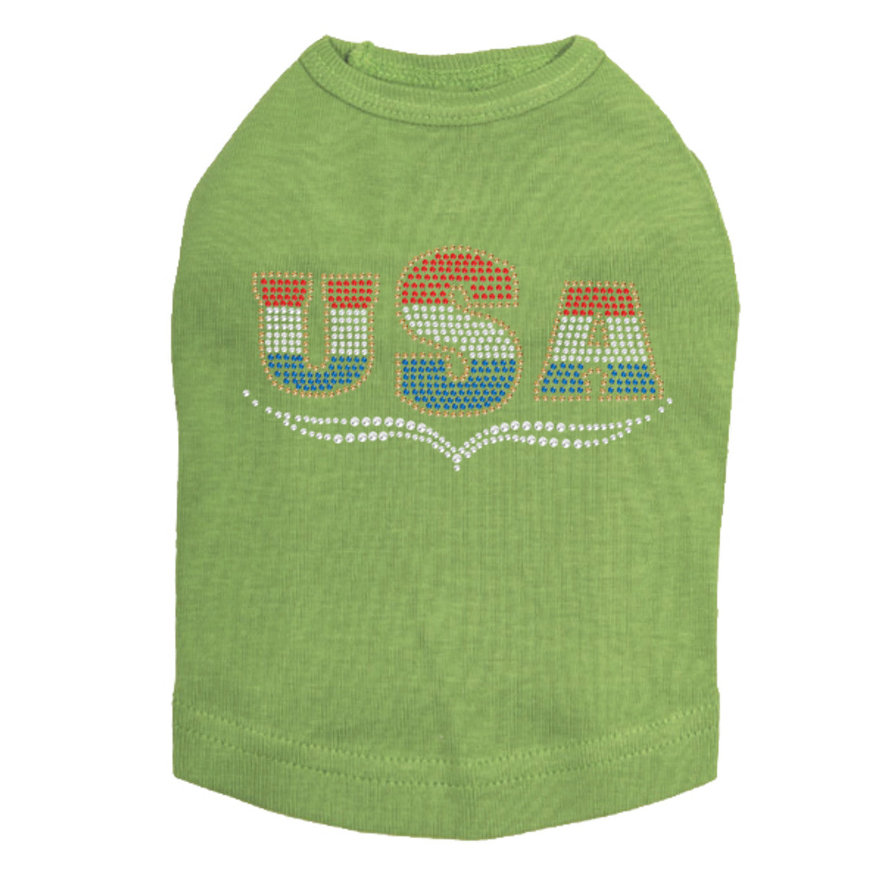 USA - Tricolor - Dog Tank