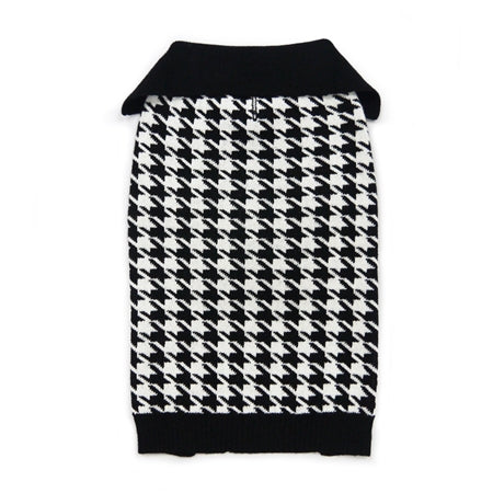 DOGO Houndstooth Dog Sweater