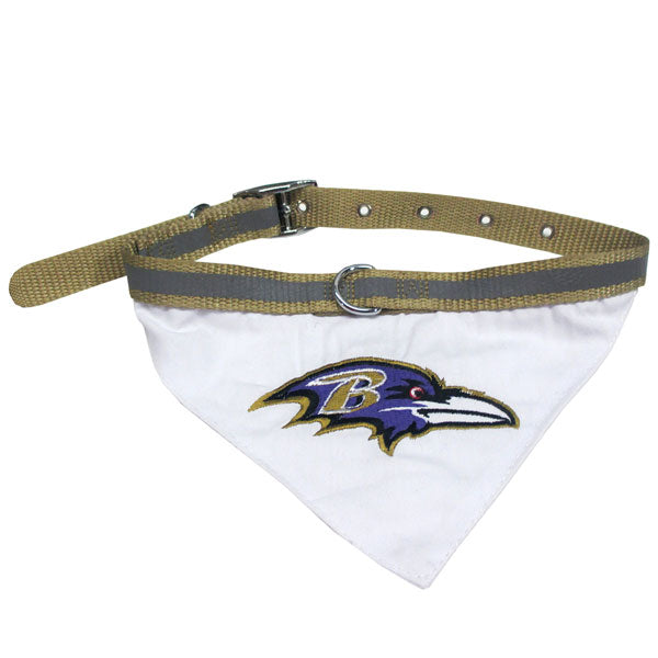 NFL Baltimore Ravens Dog Collar Bandana