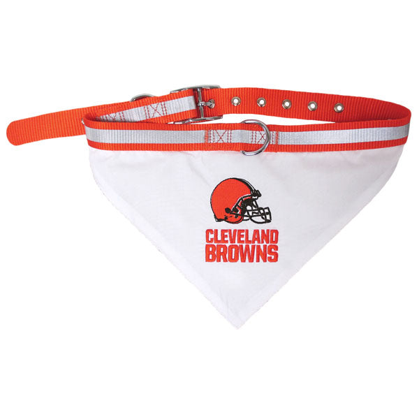 NFL Cleveland Browns Dog Collar Bandana