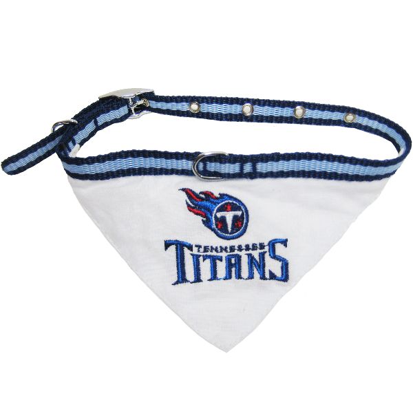 NFL Tennessee Titans Dog Collar Bandana