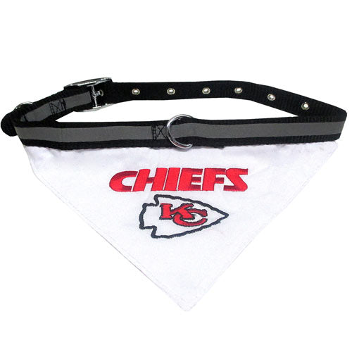 NFL Kansas City Chiefs Dog Collar Bandana