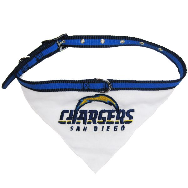 NFL Los Angeles Chargers Dog Collar Bandana