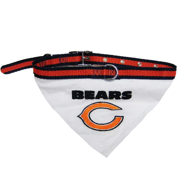 NFL Chicago Bears Dog Collar Bandana