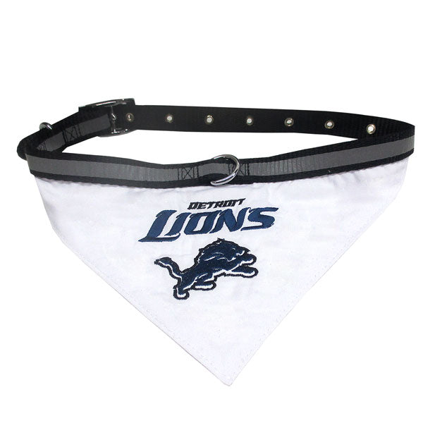 NFL Detroit Lions Dog Collar Bandana