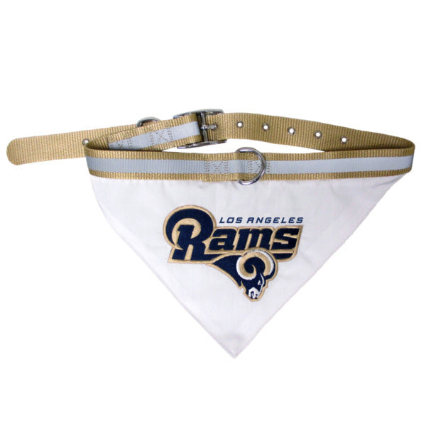 NFL Los Angeles Rams Dog Collar Bandana