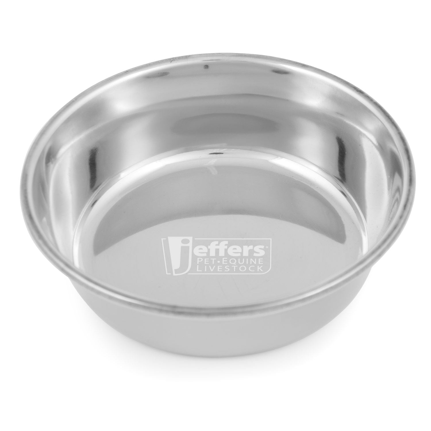 Jeffers Heavy Weight Stainless Steel Pet Bowls - Durable Pet Food & Water Dish, Chew-Resistant, Dishwasher Safe