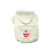 Peppermint Mocha Coffee Club Dog Hoodie