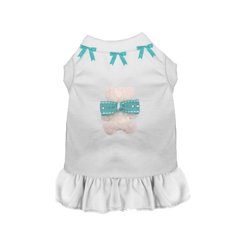 Sniffany Cuddle Bear Bow Dress