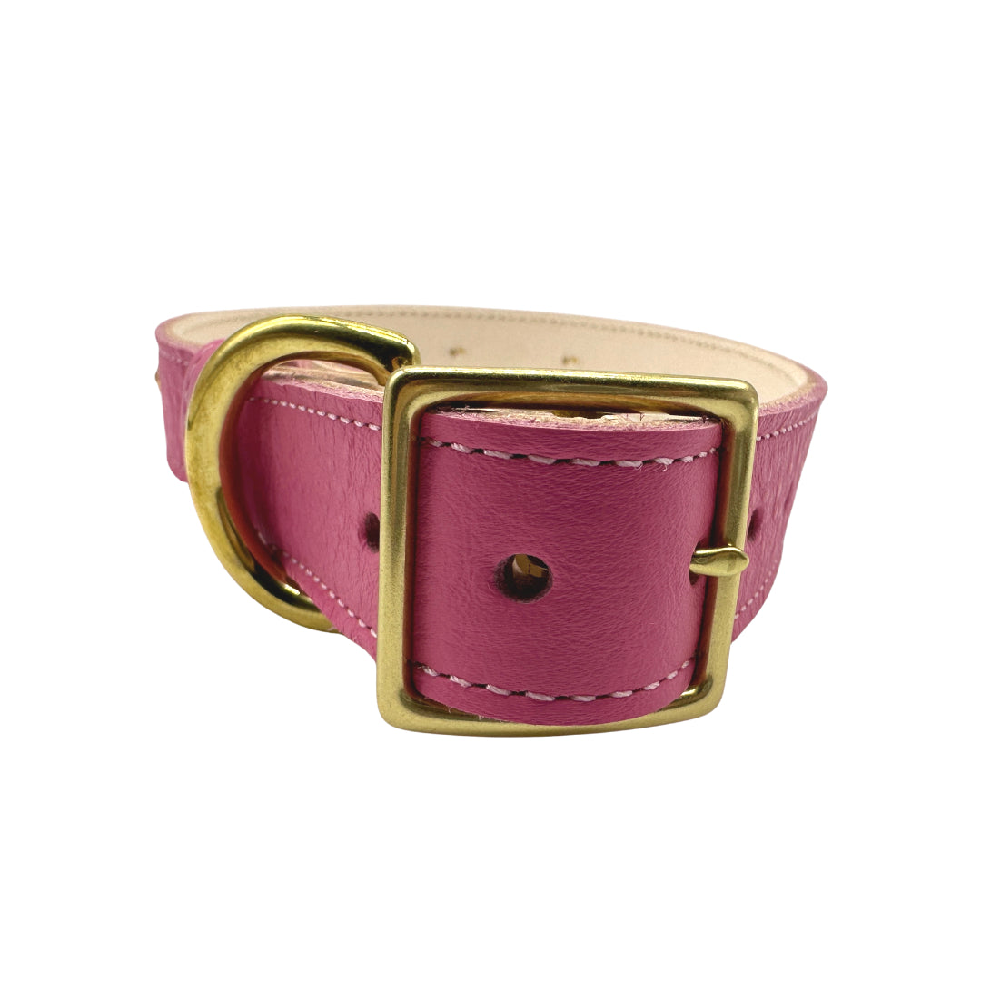 Bonne et Filou – Classic Leather Dog Collar