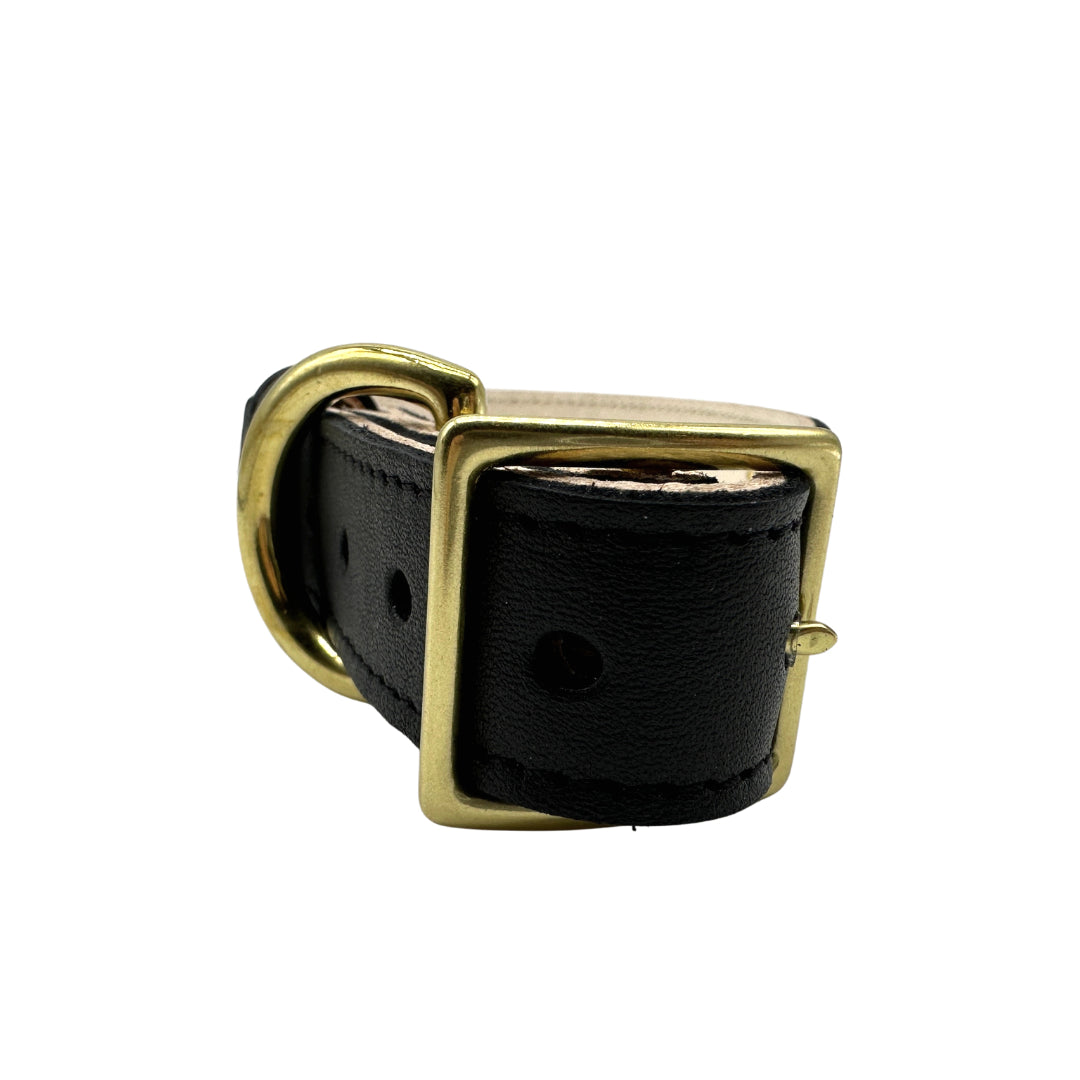 Bonne et Filou – Classic Leather Dog Collar