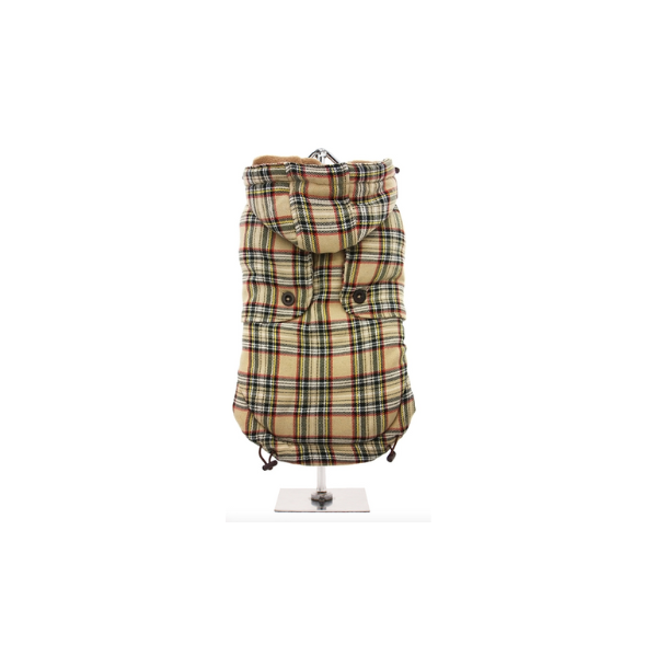 Belfast Plaid Dog Field Coat