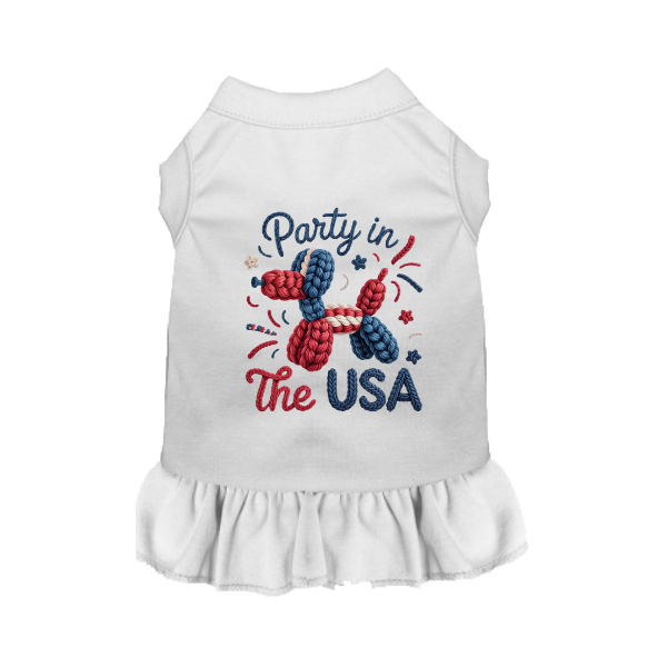 The All-American Socialite Dog Dress or T-Shirt
