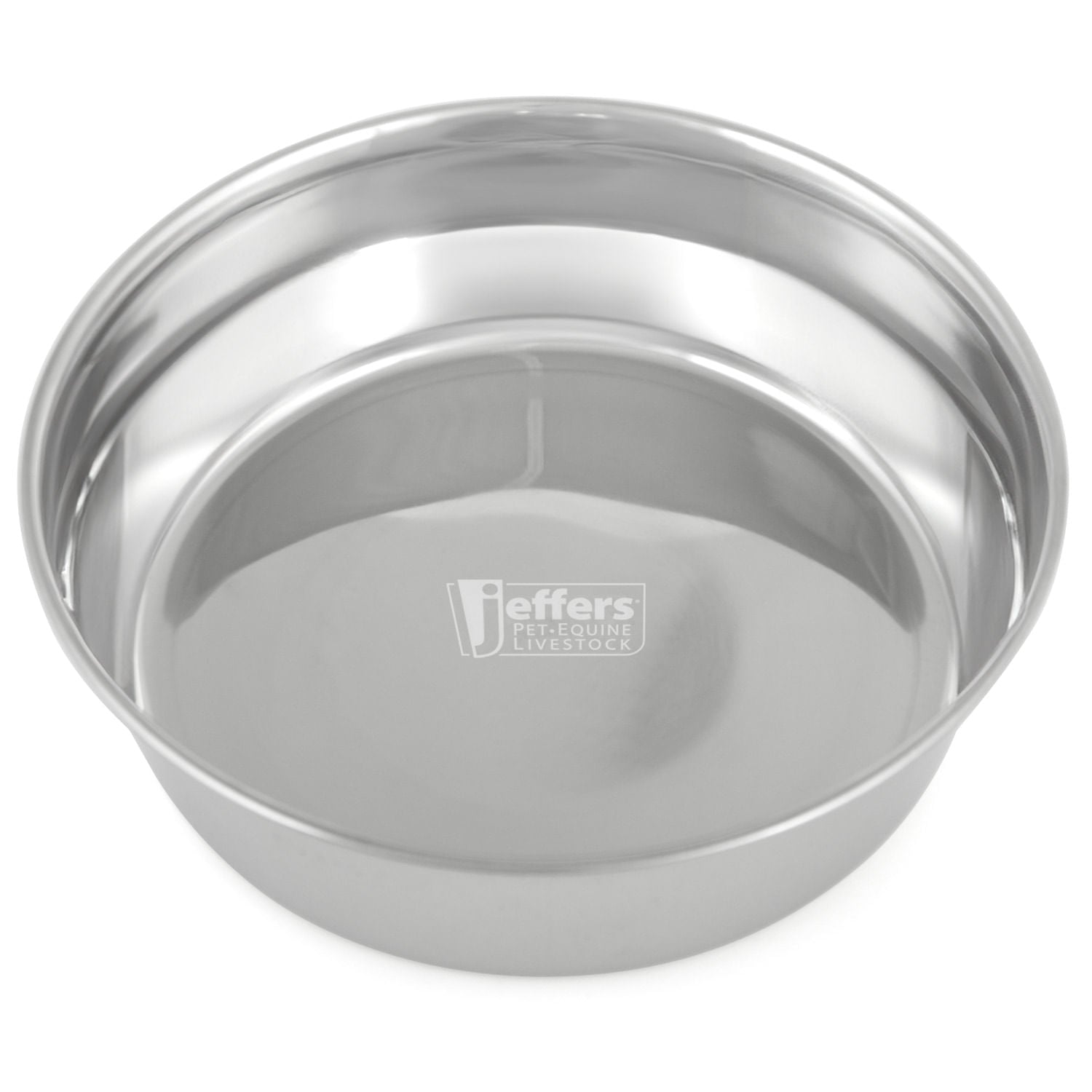 Jeffers Heavy Weight Stainless Steel Pet Bowls - Durable Pet Food & Water Dish, Chew-Resistant, Dishwasher Safe