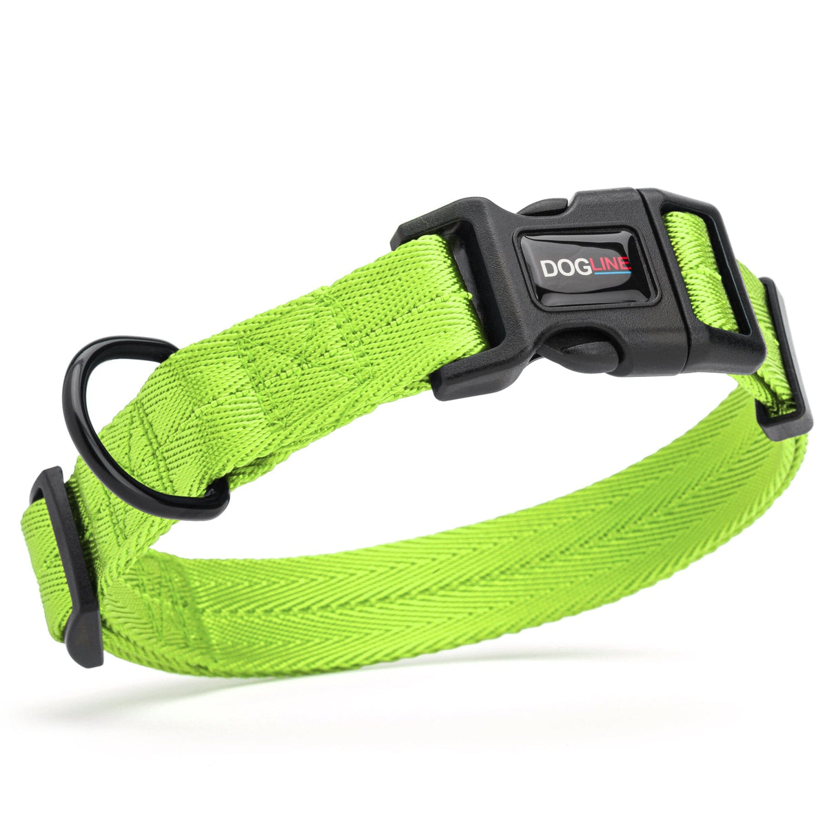 Dogline Nylon Flat Dog Collar
