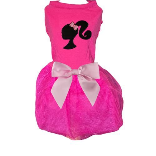 Chic Barbie Knit Turtleneck Dog Sweater