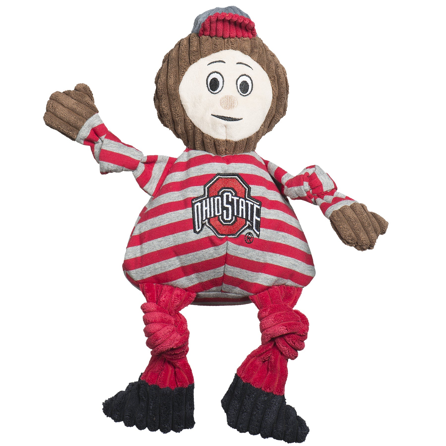 NCAA Ohio State University, Brutus the Buckeye Knottie Plush Dog Toy