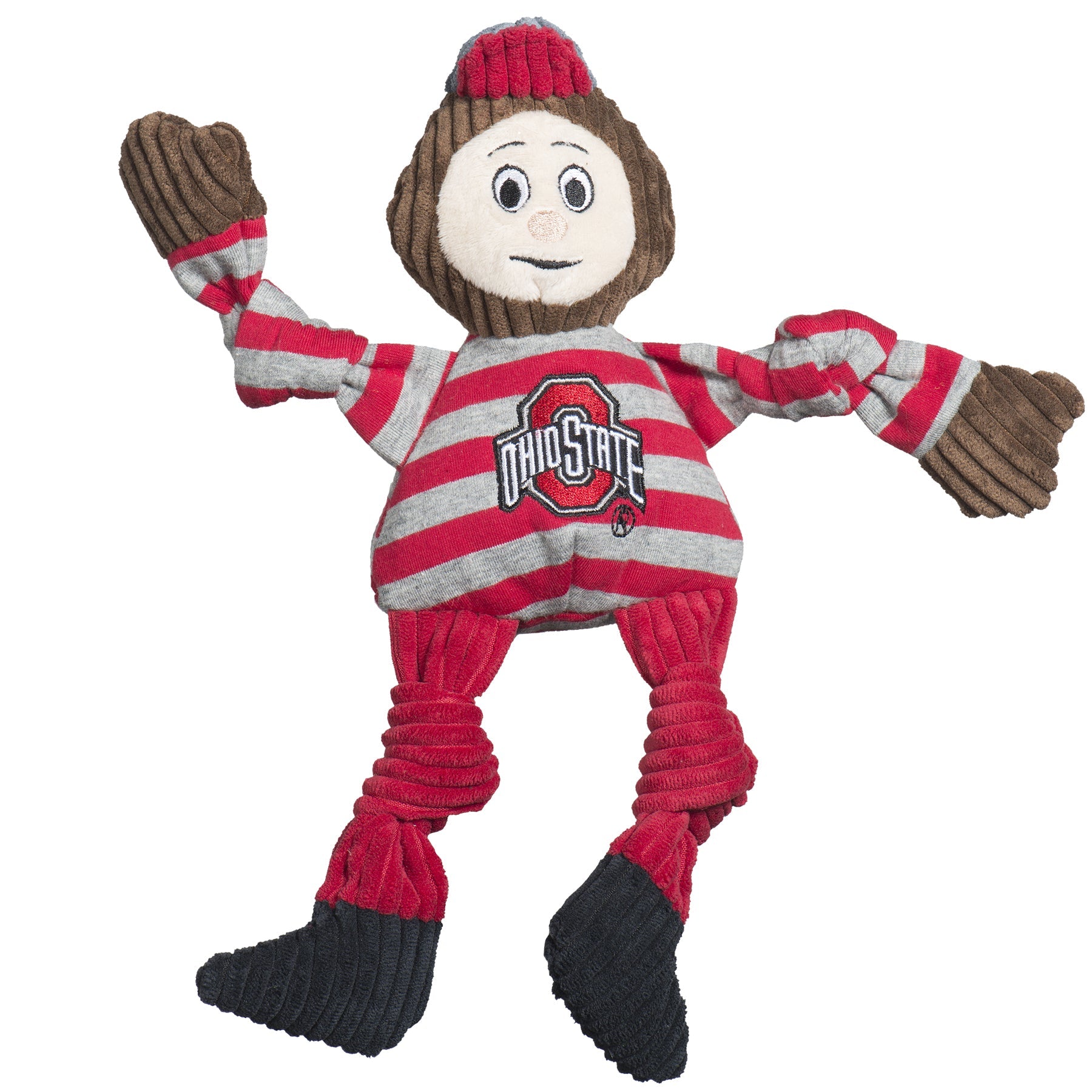NCAA Ohio State University, Brutus the Buckeye Knottie Plush Dog Toy