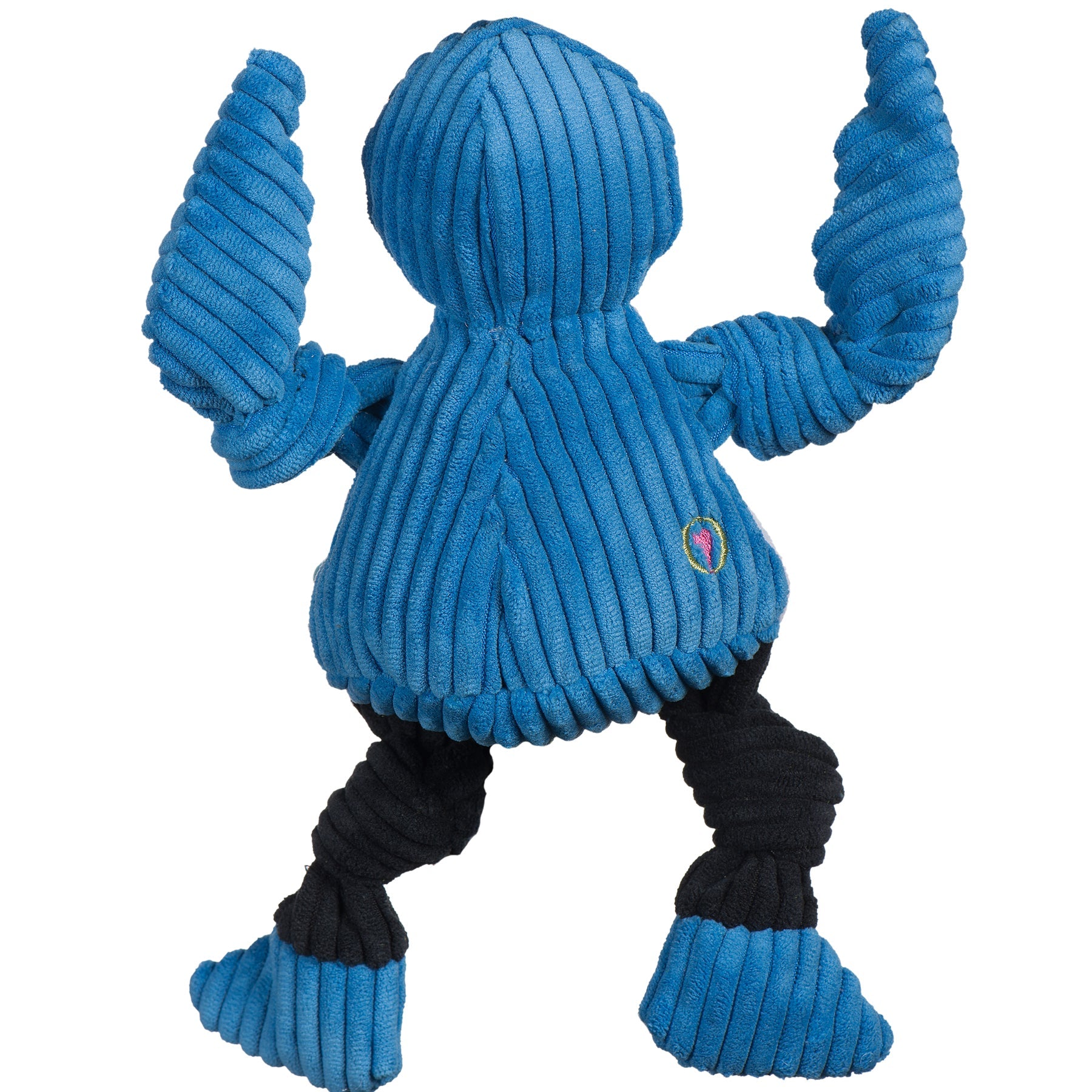 NCAA Mascot Johns Hopkins University, Jay the Blue Jay Knottie Plush Dog Toy