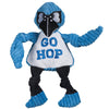 NCAA Mascot Johns Hopkins University, Jay the Blue Jay Knottie Plush Dog Toy
