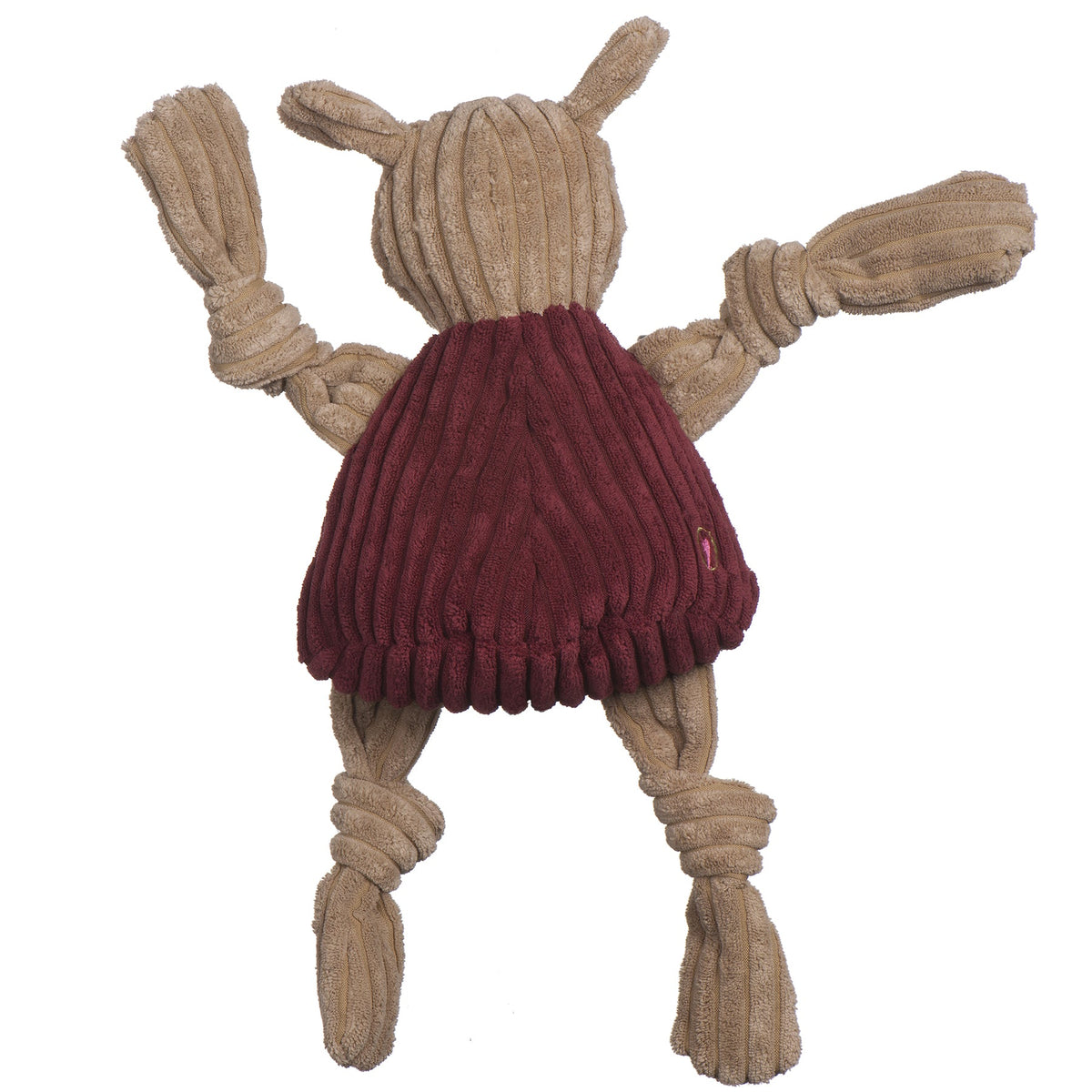 NCAA Mississippi State University, Bully the Bulldog Knottie Plush Dog Toy | HT Animal Supply