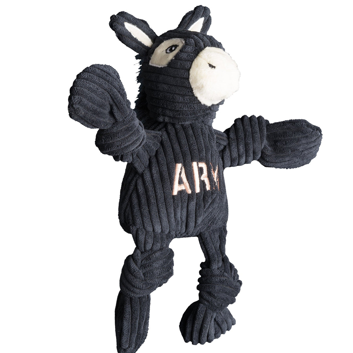 NCAA U.S. Military Academy, Army Mule Knottie Plush Dog Toy | HT Animal Supply