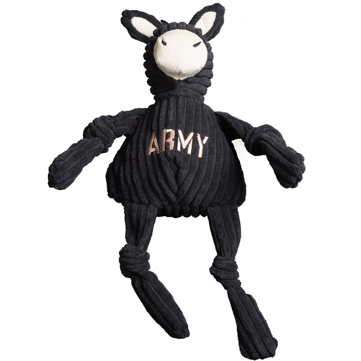NCAA U.S. Military Academy, Army Mule Knottie Plush Dog Toy | HT Animal Supply