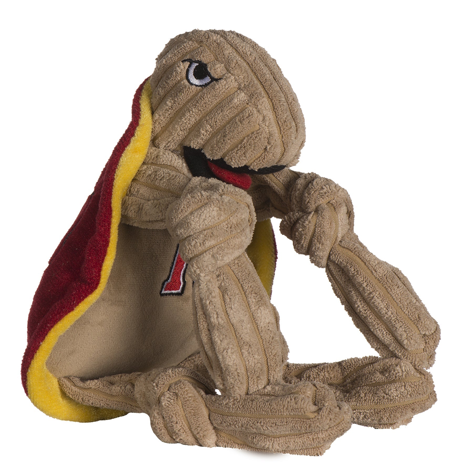 NCAA University of Maryland - Testudo the Terrapin Knottie Plush Dog Toy