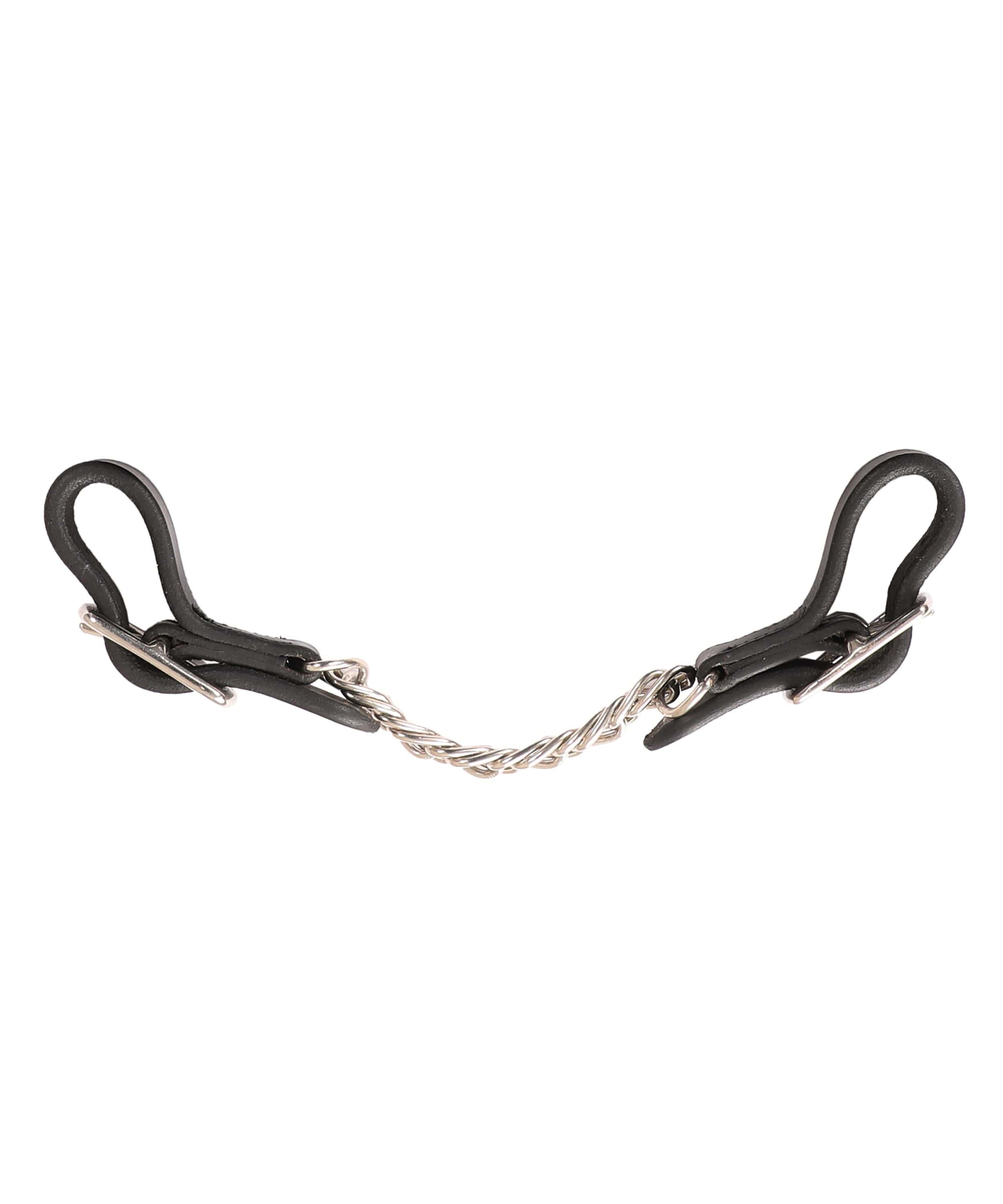 ExionPro Leather Curb Chain - HT Animal Supply