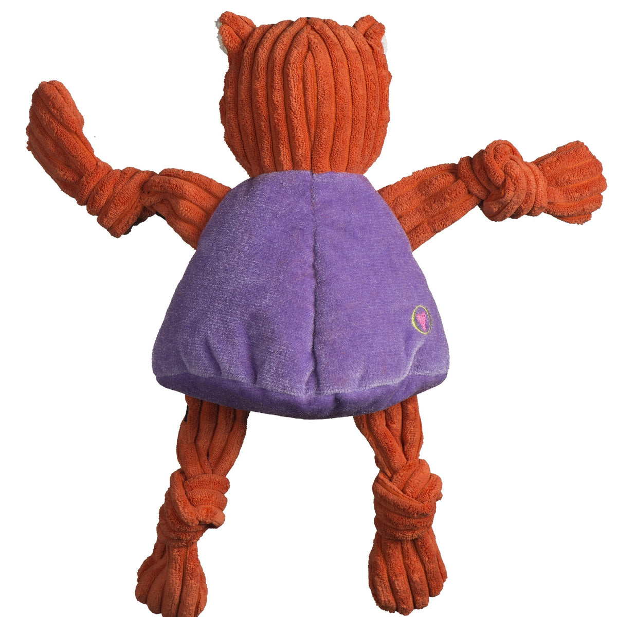 NCAA Clemson University, The Tiger Knottie Plush Dog Toy | HT Animal Supply