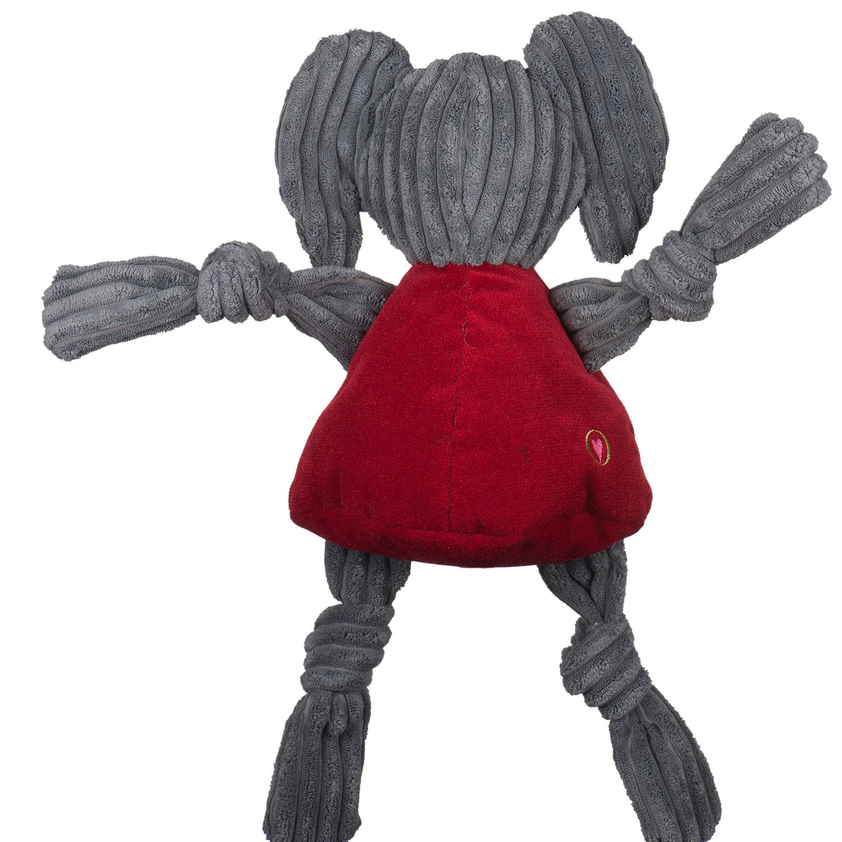 NCAA University of Alabama, Big Al Mascot Knottie Plush Dog Toy