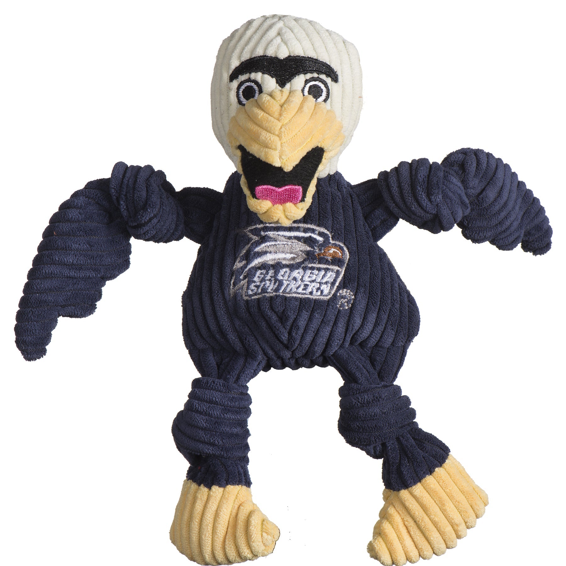 NCAA Georgia Southern University, Gus the Eagle Knottie Plush Dog Toy | HT Animal Supply