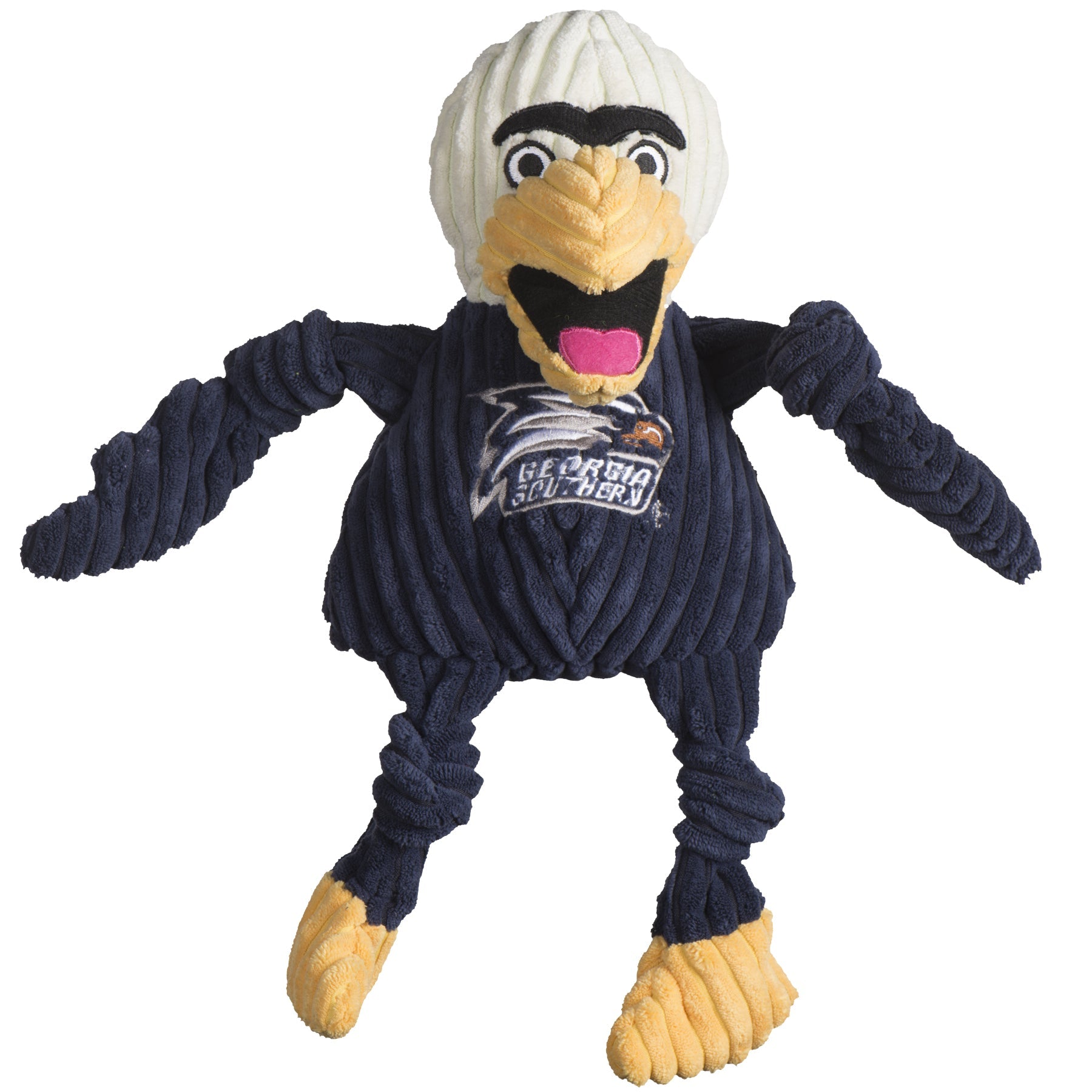 NCAA Georgia Southern University, Gus the Eagle Knottie Plush Dog Toy | HT Animal Supply