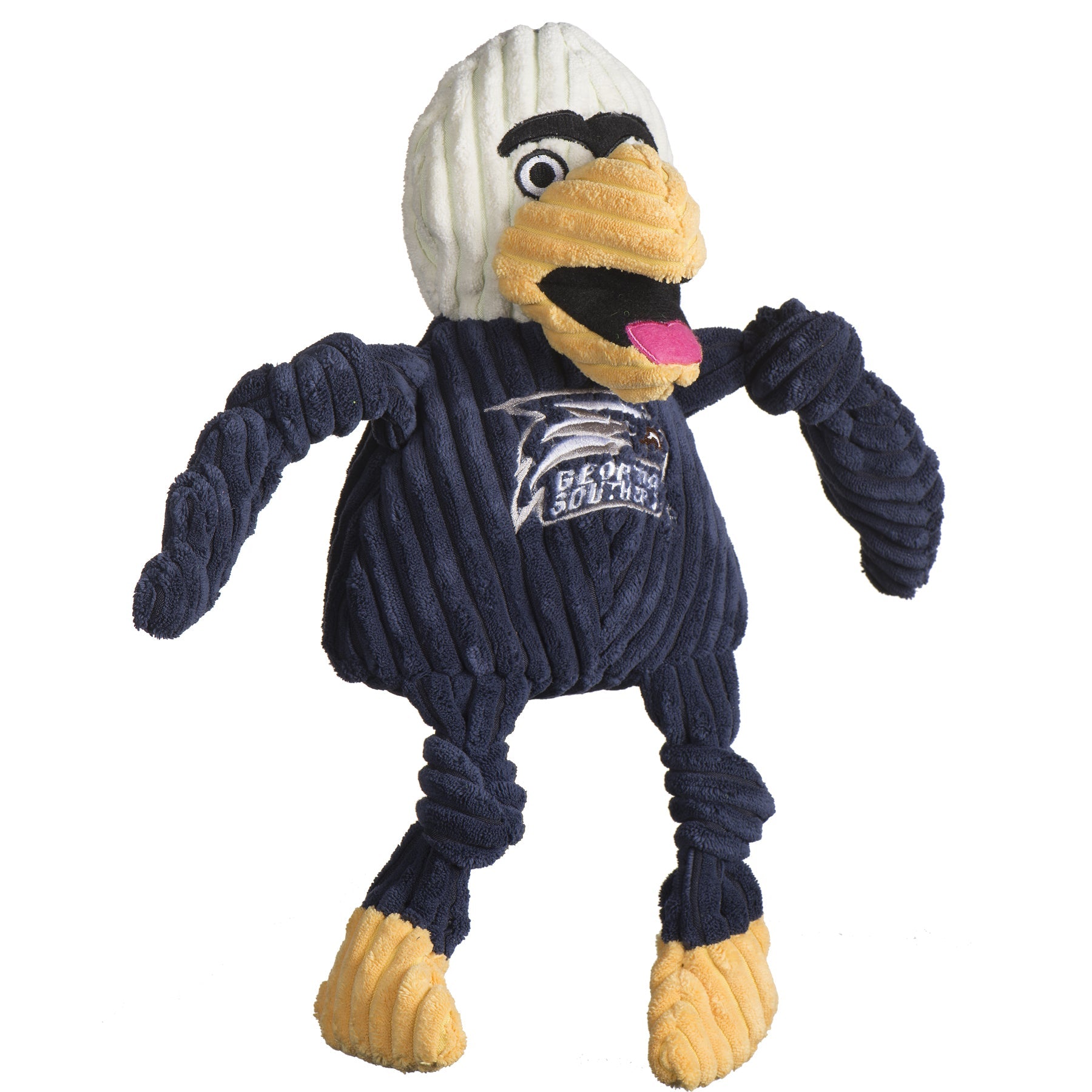 NCAA Georgia Southern University, Gus the Eagle Knottie Plush Dog Toy | HT Animal Supply