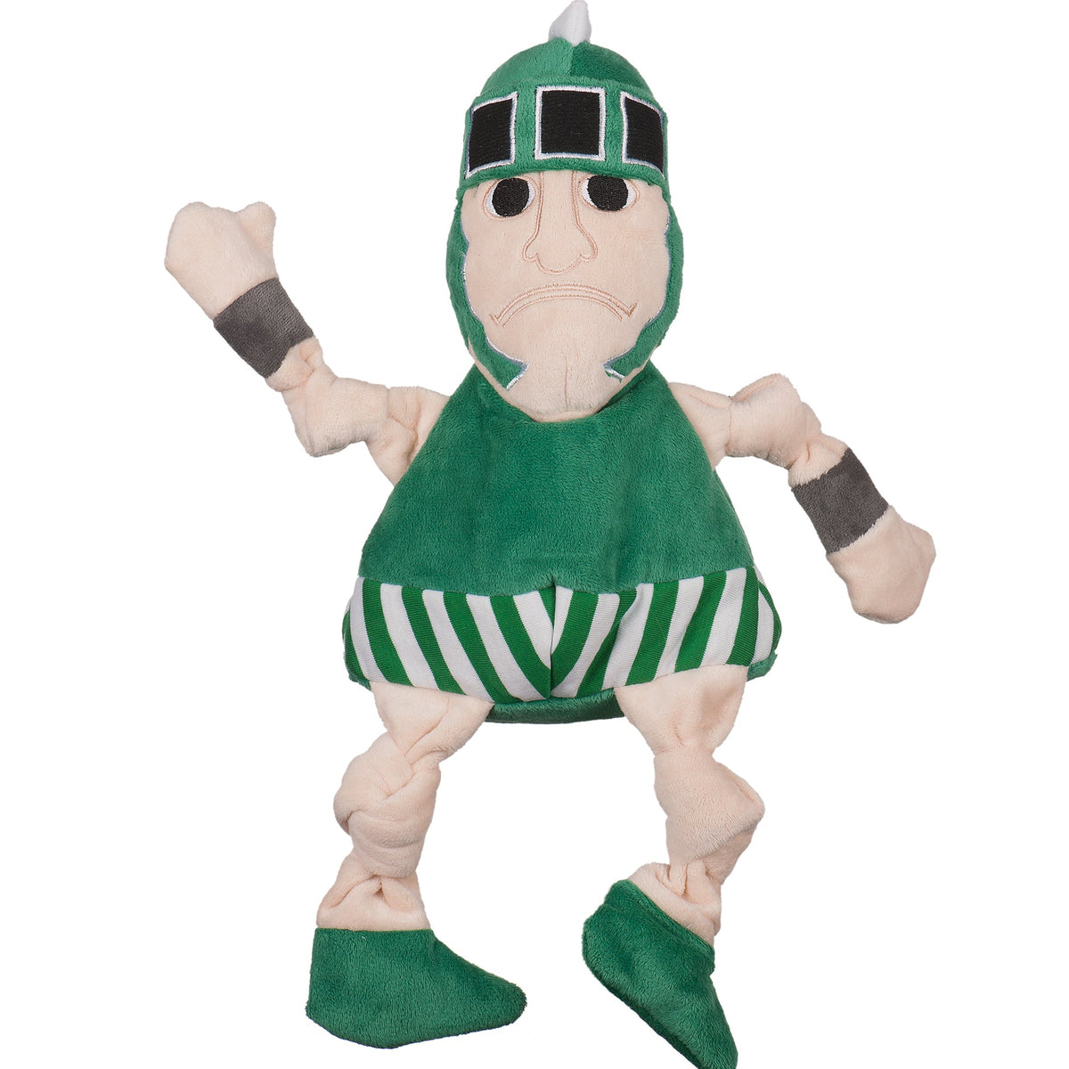 NCAA Michigan State University, Sparty Knottie Plush Dog Toy
