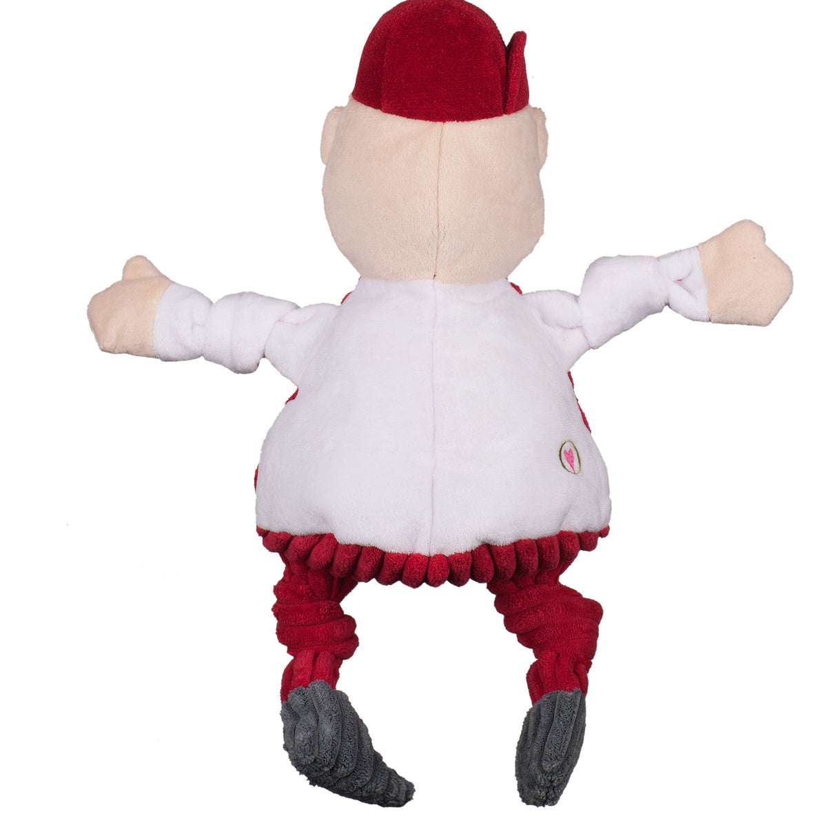 NCAA University of Nebraska, Lil Red Knottie Plush Dog Toy | HT Animal Supply