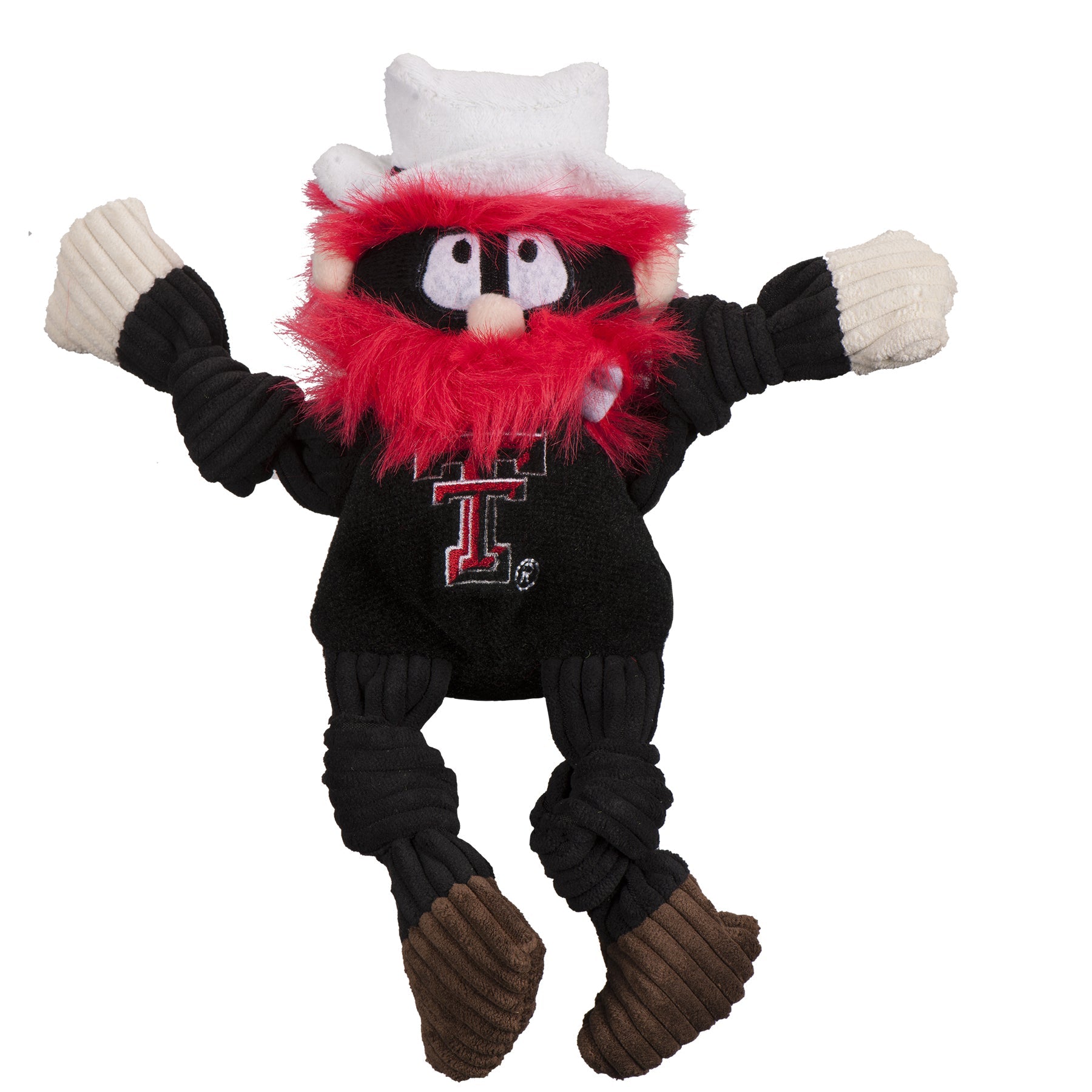 NCAA Texas Tech University, Raider Red Knottie Plush Dog Toy