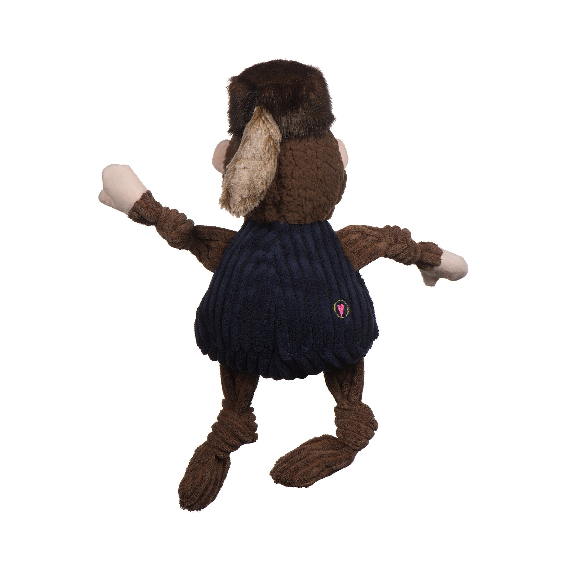 NCAA West Virginia University, Mountaineer Knottie Plush Dog Toy