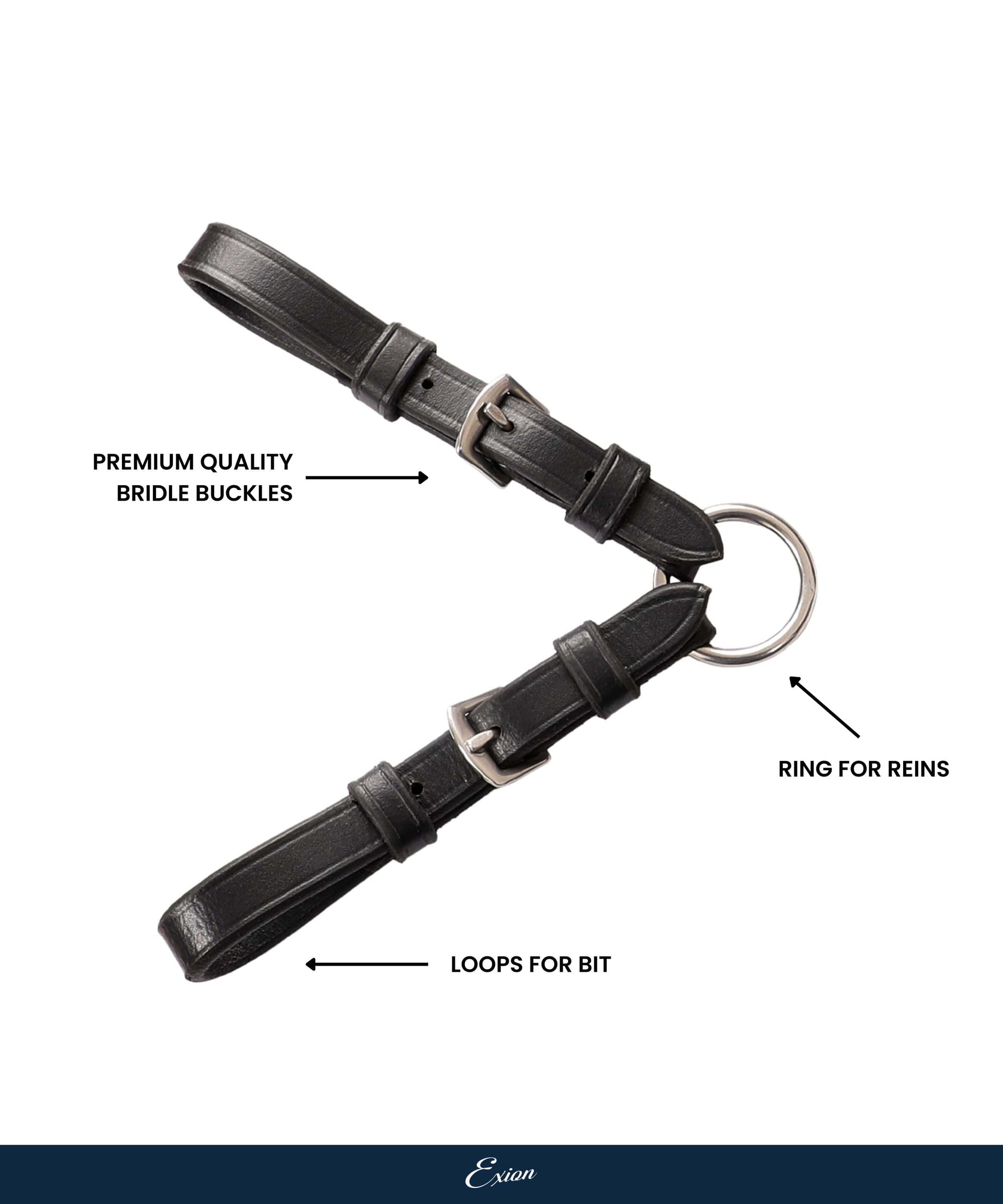ExionPro Ringed Pelham Roundings Bit Converter - HT Animal Supply